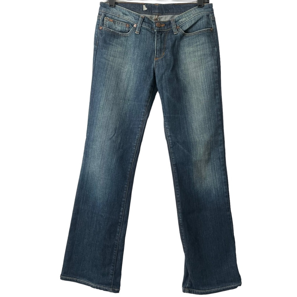 Joe’s Jeans Women’s Low Rise Bootcut Stone Wash Denim Jeans, Size 29, EUC!